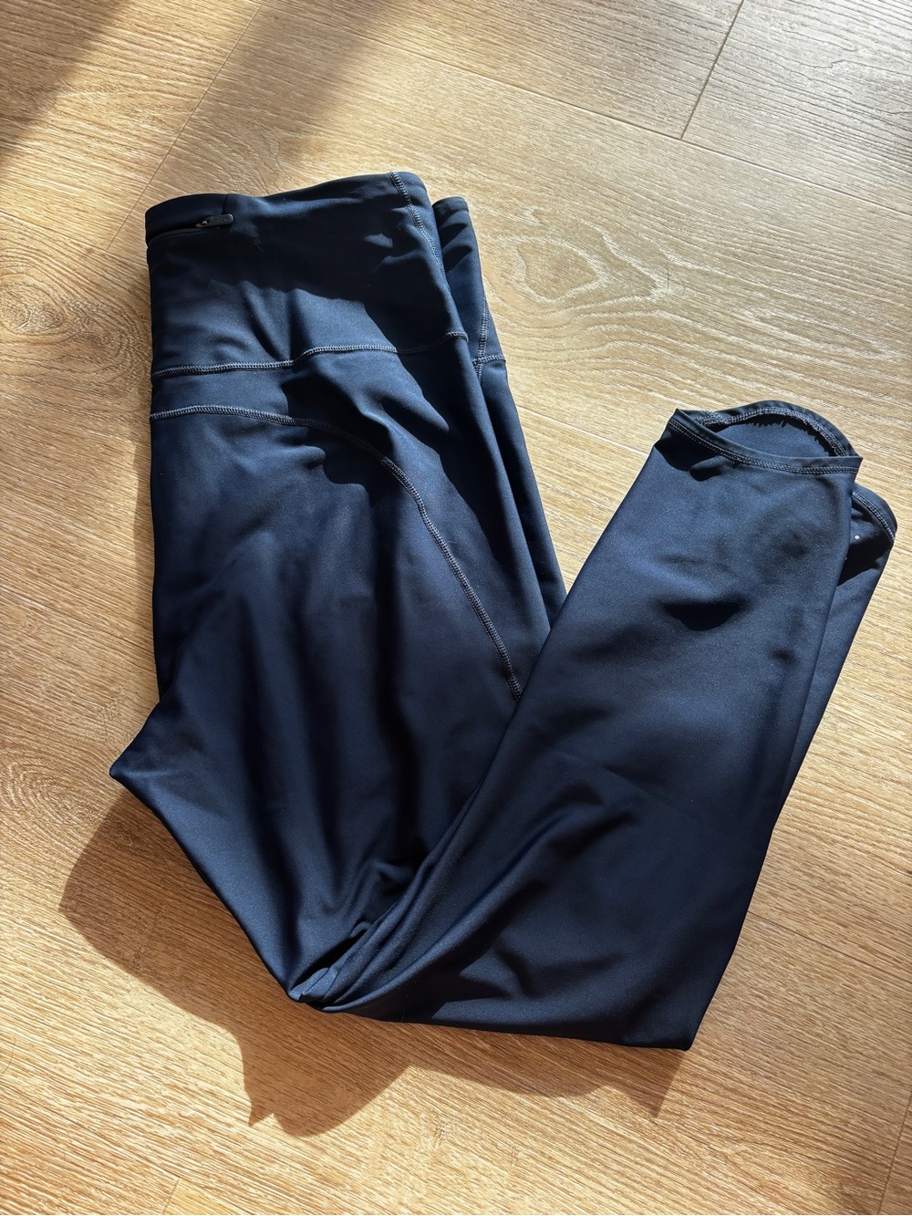 Athleta Navy High-Waist Performance Leggings